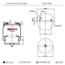 PERNA AER 6604NP01 Blacktech RML73108C