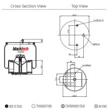 PERNA AER BPW 36K CU PISTON PLASTIC 4881NP02 Blacktech RML75992CP