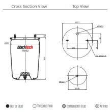 PERNA AER BPW 36K FARA PISTON 4881NP02 Blacktech RML75992